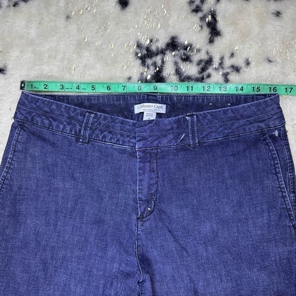ColdWater Creek Women’s Natural Fit High Rise Denim Jeans Size 14 - Picture 3 of 7